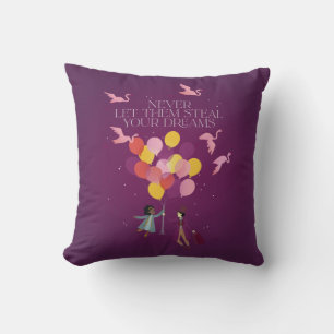 Wonka "Never Let Them Steal Your Dreams" Throw Pillow