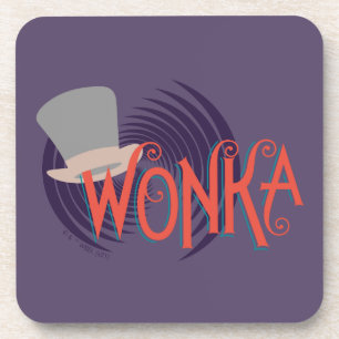 Wonka Spiral Logo Coaster
