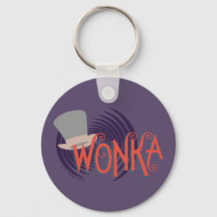 Wonka Spiral Logo Keychain