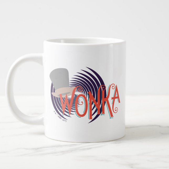 Wonka Spiral Logo Large Coffee Mug (Left)