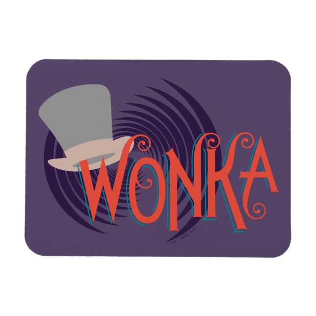 Wonka Spiral Logo Magnet (Horizontal)