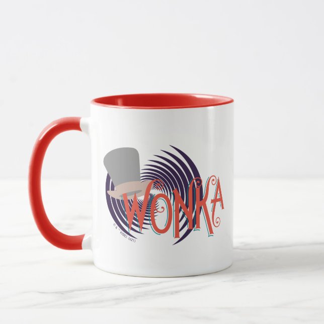 Wonka Spiral Logo Mug (Left)