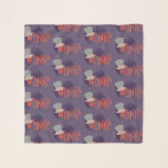 Wonka Spiral Logo Scarf<br><div class="desc">Willy Wonka & the Chocolate Factory | The Wonka name logo with partial spiral motiff and grey top hat!</div>