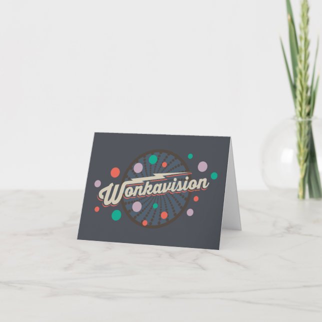 Wonkavision Logo Note Card (Front)
