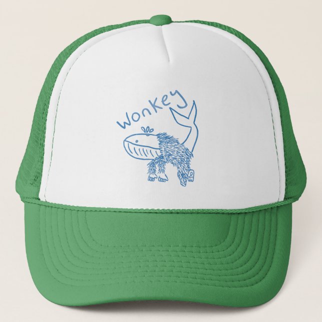 Wonkey by Jorge/Jaime Trucker Hat (Front)