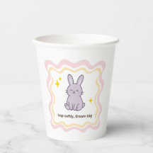 Wonky Zoo Bunny  - Paper Cup
