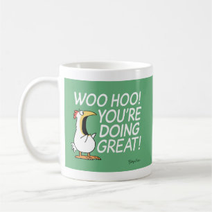 WOO HOO! YOU'RE DOING GREAT! Sandra Boynton  Coffee Mug