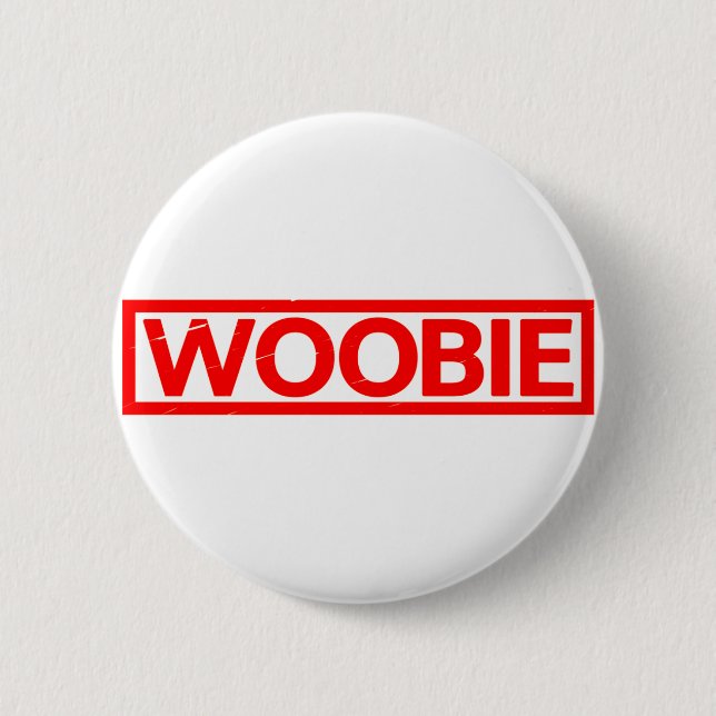 Woobie Stamp 2 Inch Round Button (Front)