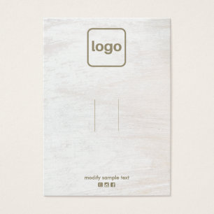 Wood  Add Logo Hair Accessory or Jewellery  Displa