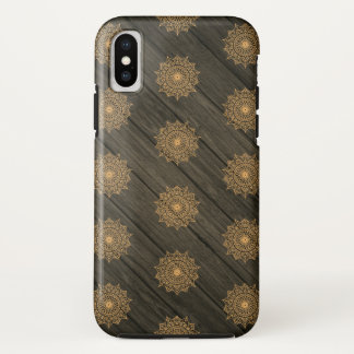 Wood and Ornate Pattern Case-Mate iPhone Case