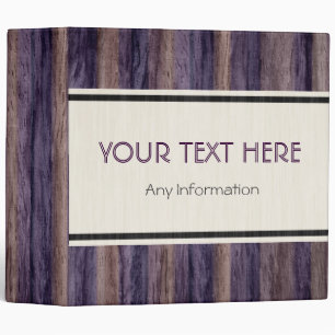 Wood Art Binder