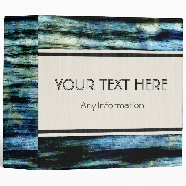 Wood Art Binder 8 (Front/Spine)