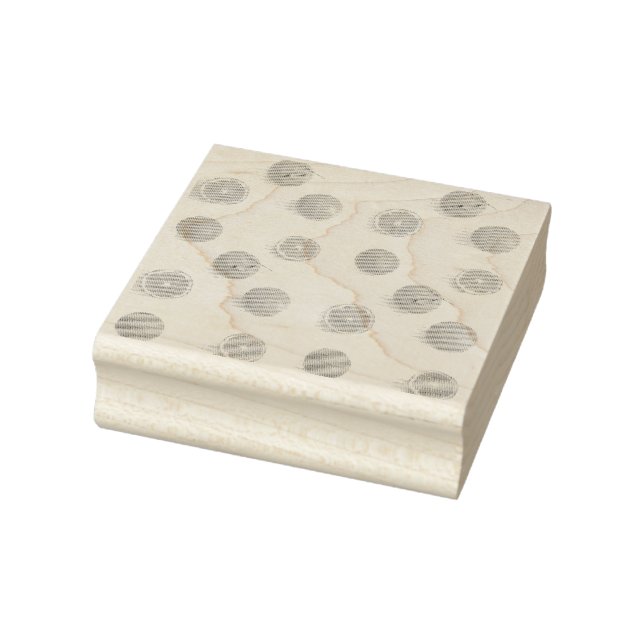 Wood Art Stamp orange fruit (Stamp)