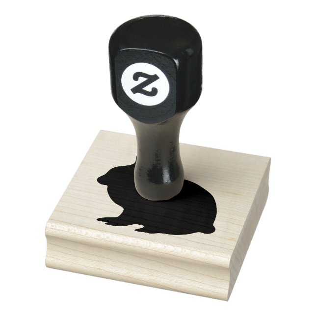 Wood Art Stamps/Rabbit Rubber Stamp (Stamp)