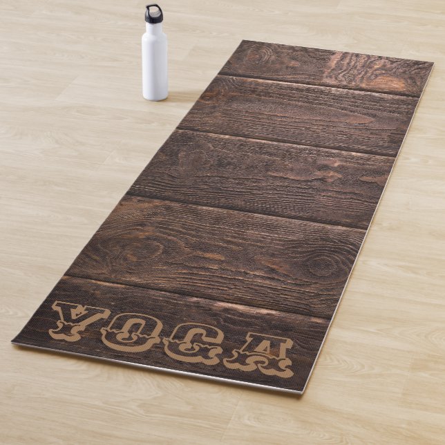Wood Art  Yoga Mat (In Situ)