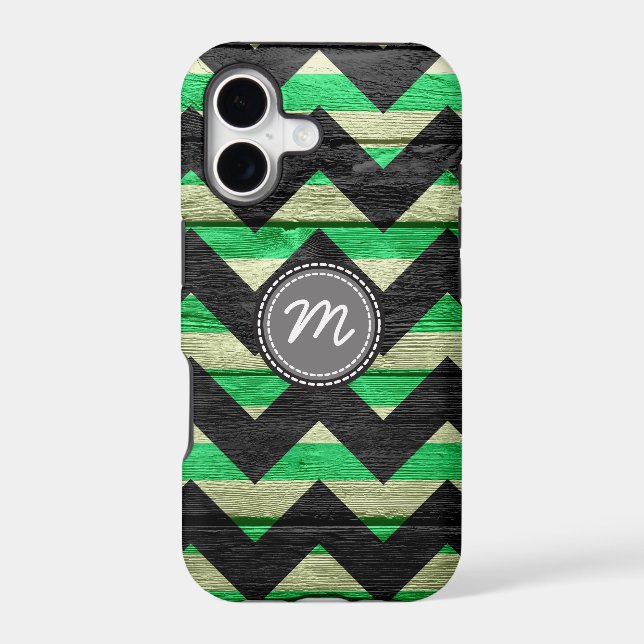 Wood aztec chevron zigzag pattern #6 (Back)