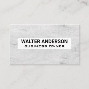 Wood Background Business Card