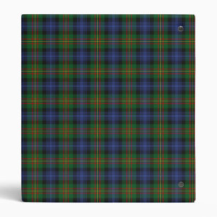 Wood Badge MacLaren Plaid Avery Binder