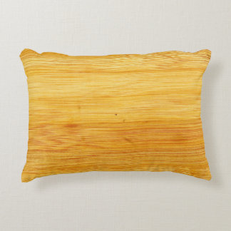 Wood bamboo background texture accent pillow