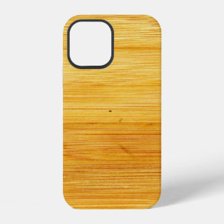 Wood bamboo background texture iPhone 12 case