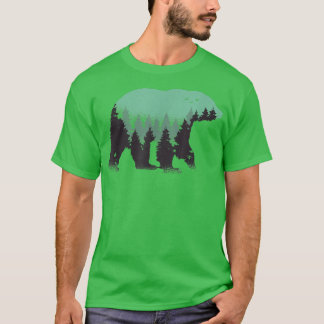 Wood Bear Environmental Climate Protection T-Shirt