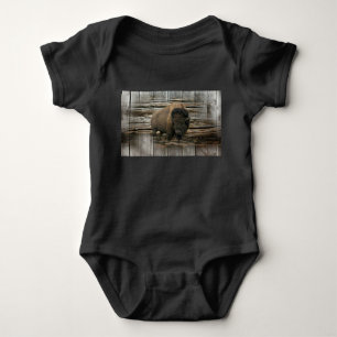 Wood Bison Baby Bodysuit