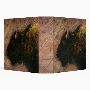 Wood Bison Buffalo Binder
