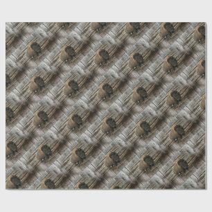 Wood Bison Wrapping Paper