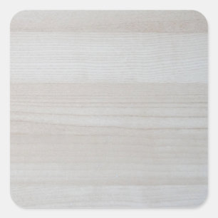 Wood Blank Template Trendy Elegant Design Nature Square Sticker