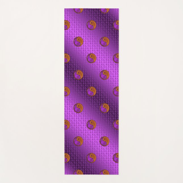 Wood Boar Yoga Mat (Front)