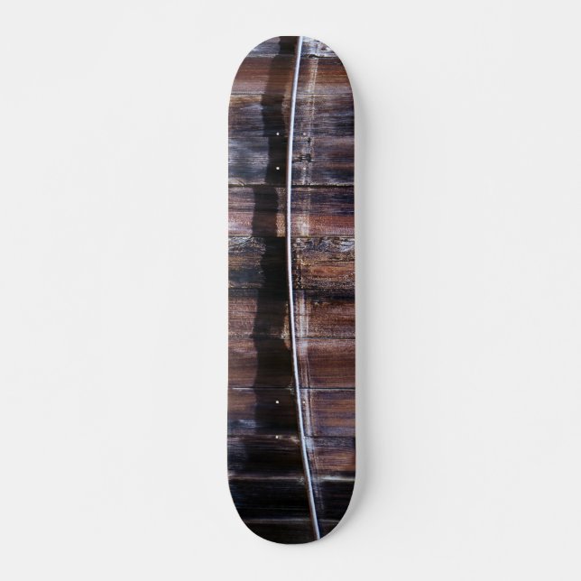 Wood Board Skateboard (Front)