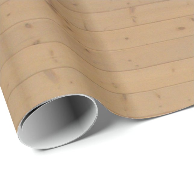 Wood Boards Flooring Texture Wrapping Paper (Roll Corner)