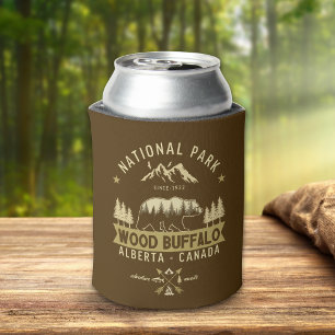 Wood Buffalo National Park Wilderness Scenery Can Cooler