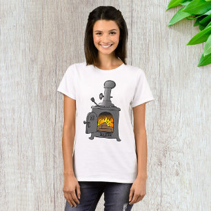 Wood Burner Stove T-Shirt