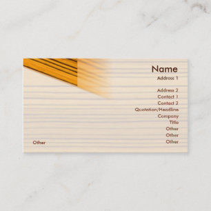 Wood - Business Card