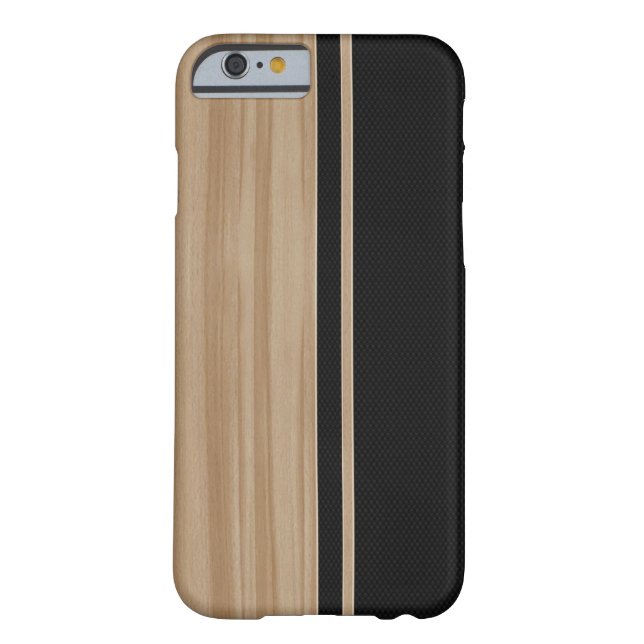 Wood & Carbon Fibre iPhone 6 case (Back)