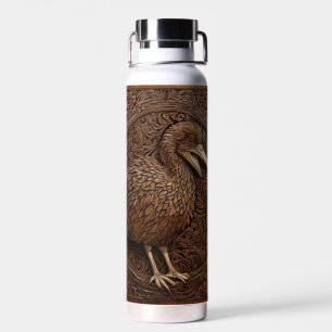 Wood Carved New Zealand Dodo Bird, Mug Water Bottle