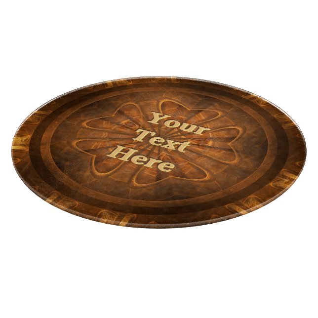 Wood Carving Cutting Board (Corner)