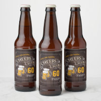 Wood Cheers And Beers Any Age Birthday