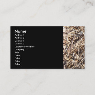 Wood Chips Business Card