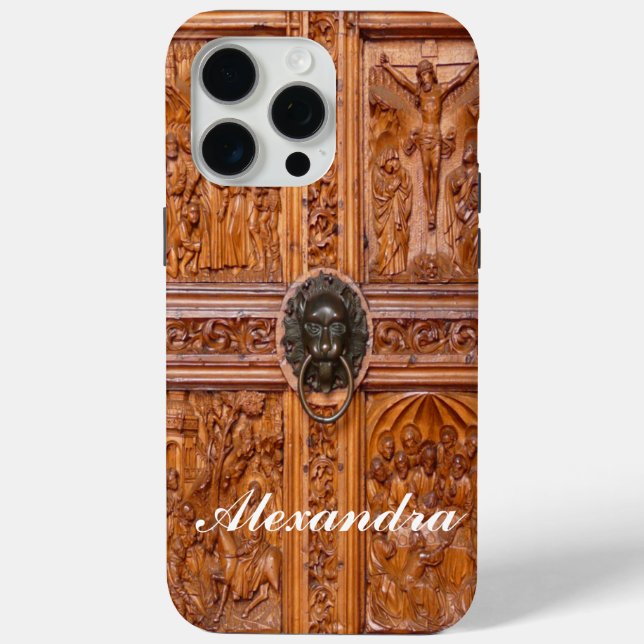 Wood Door iPhone 7 case vibe case iPhone 7 case (Back)