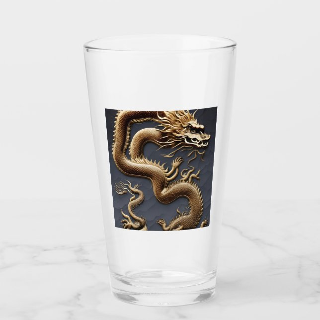 Wood Dragon Glass (Front)