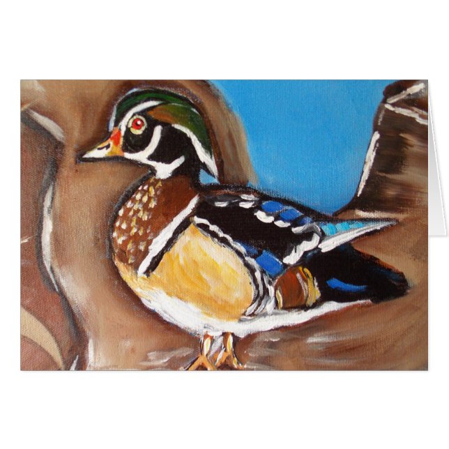 WOOD DUCK (Front Horizontal)