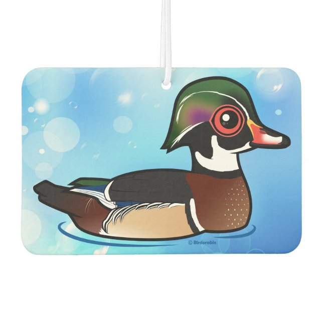Wood Duck Air Freshener (Front)