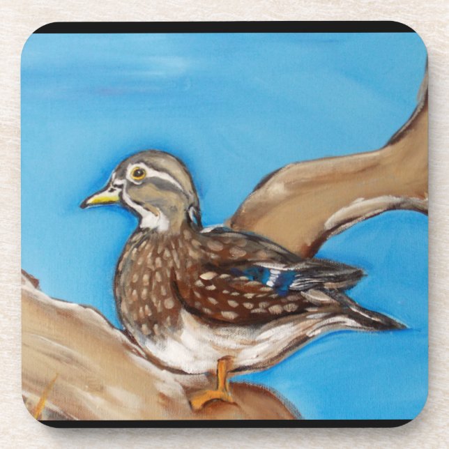 WOOD DUCK COASTER (Front)