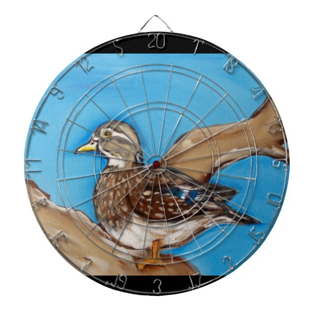 WOOD DUCK DARTBOARD (Front)