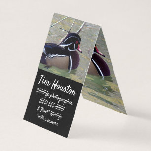 Wood Duck Drake Business Card