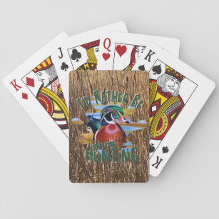 Wood Duck Playing Cards, Duck Hunting Playing Card