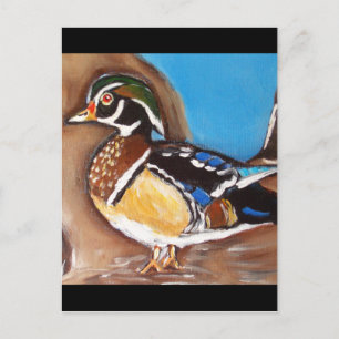 WOOD DUCK POSTCARD
