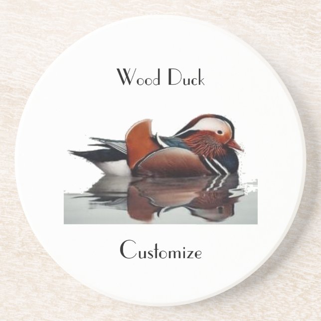 Wood Duck Thunder_Cove  Coaster (Front)